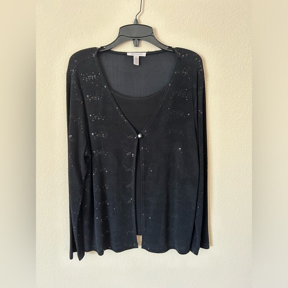 Women’s Holiday Blouse Tops XL size gorgeous & beautiful - Picture 2 of 6